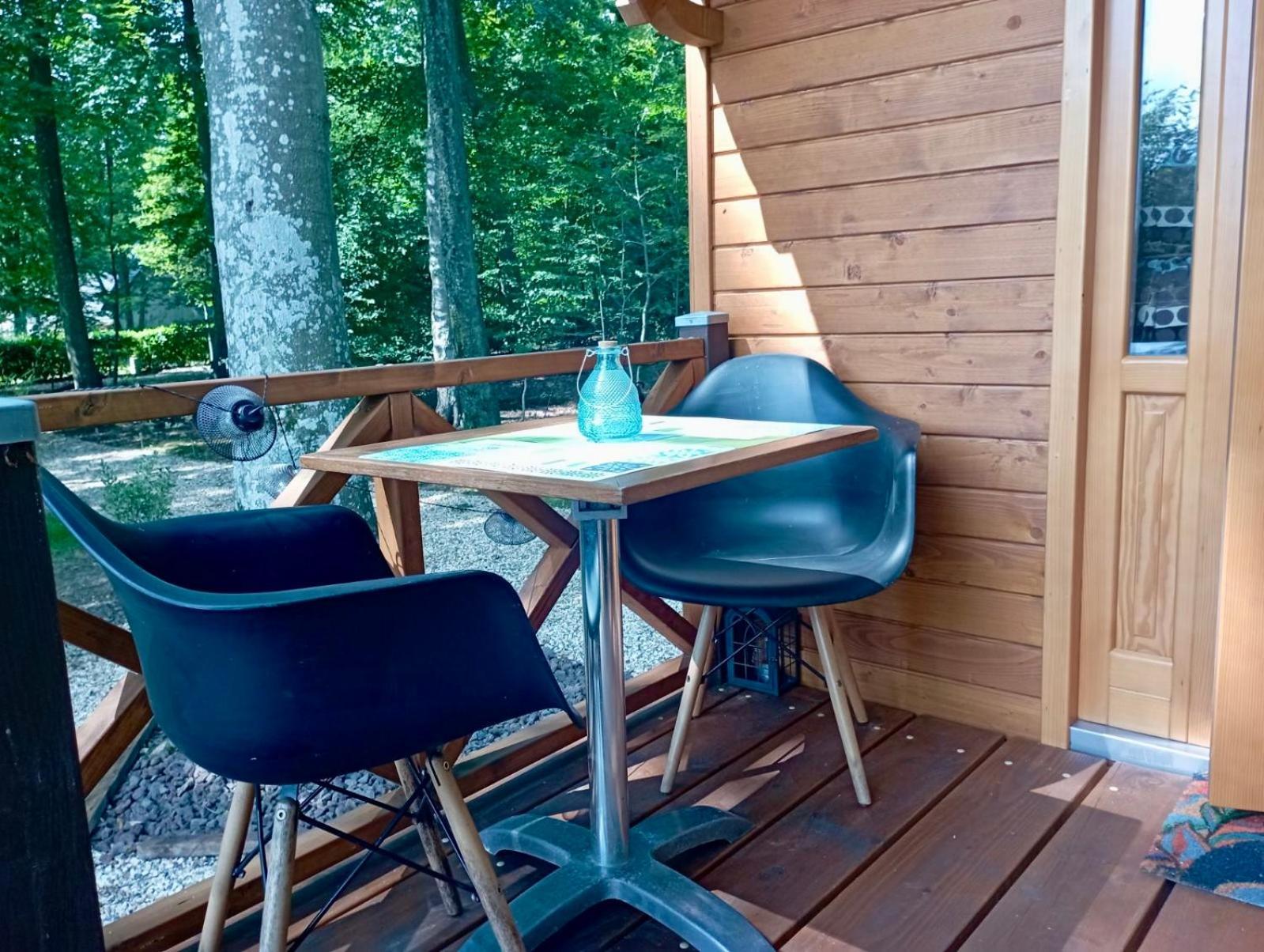 Villa Roulotte Les Deux Geais à Sainte-Opportune-du-Bosc Extérieur photo